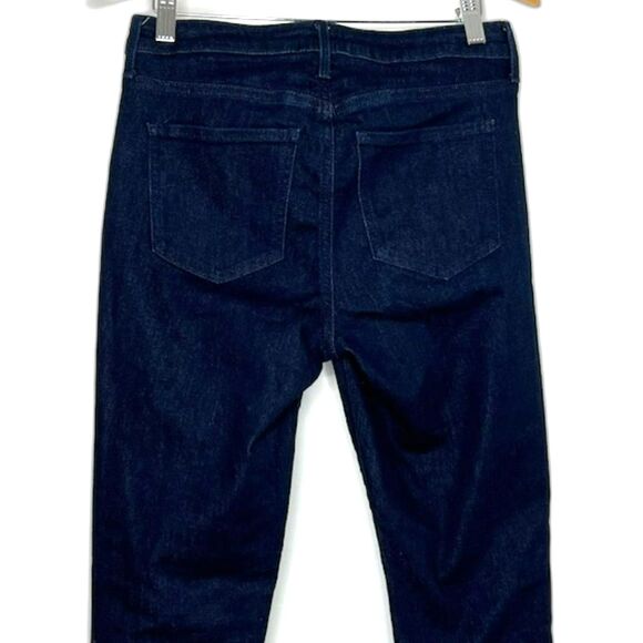 NYDJ NOT YOUR DAUGHTERS JEANS AMI SKINNY CUFFED DARK WASH SIZE 0 NWOT - Picture 8 of 11